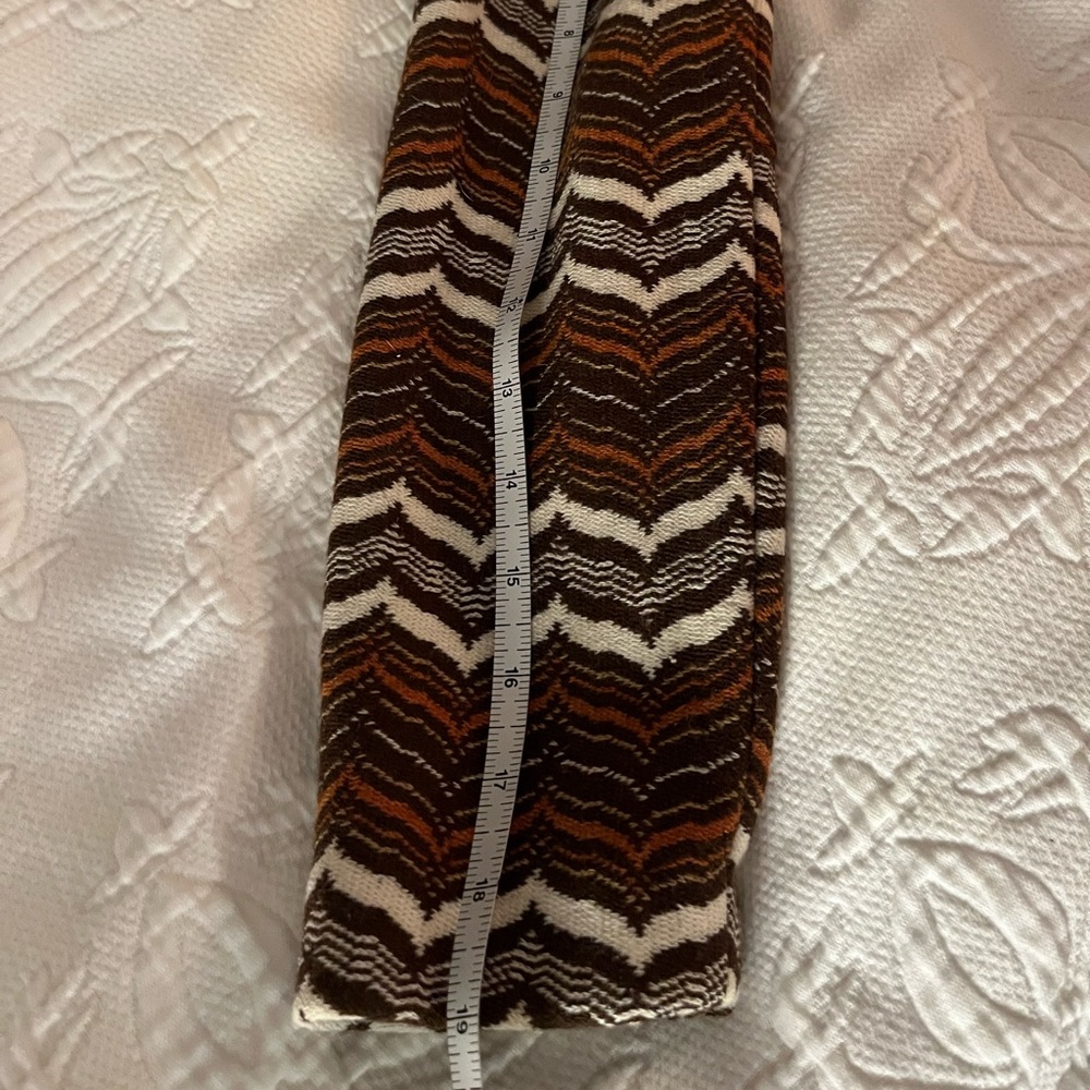 Vintage 1970s Multicolor Zigzag Patterned Jacket - image 6